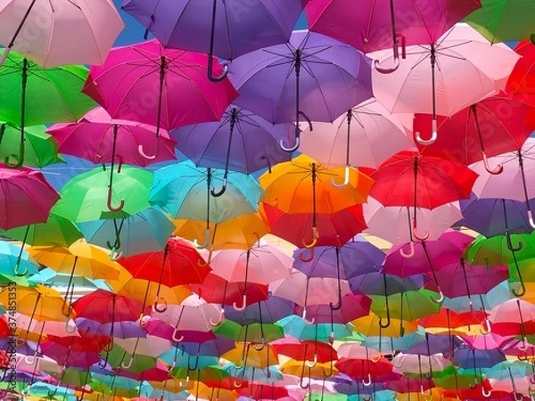 Fototapeta parapluies