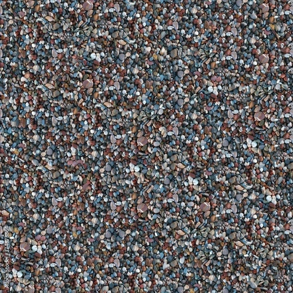 Obraz colored small stone pattern