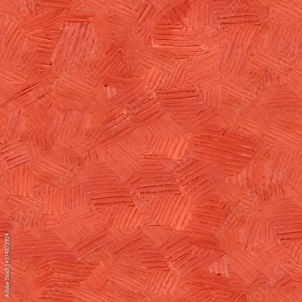 Obraz Paint on canvas red texture