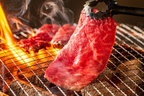 Obraz 焼肉　炭火焼肉