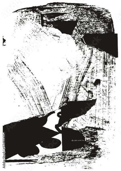 Fototapeta Ripped & Torn Paper Background Grunge Punk Style High Detail Abstract Vector Background Set 