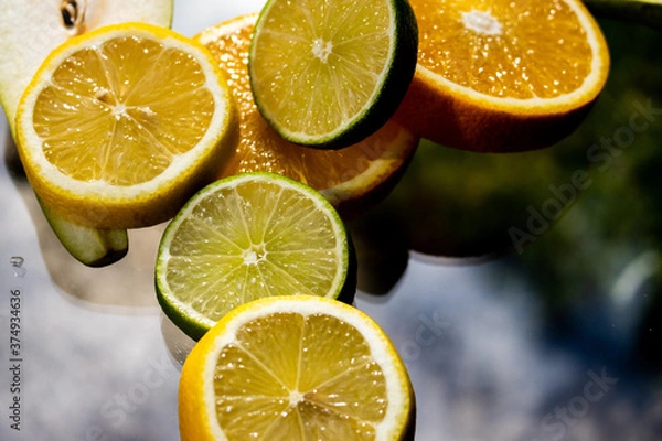 Obraz mixed fruit slices