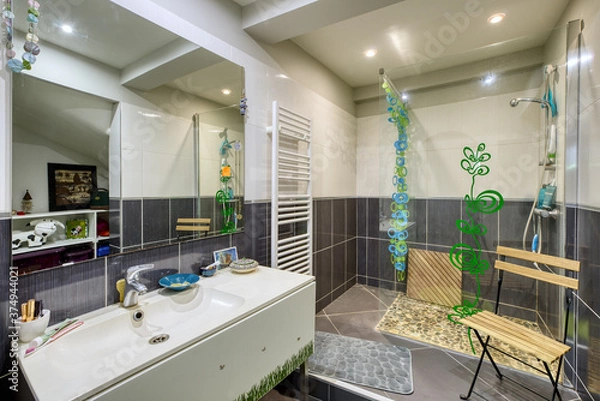 Obraz modern bathroom interior with bathroom