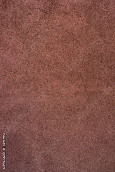 Obraz dark brown rough sand concrete wall background