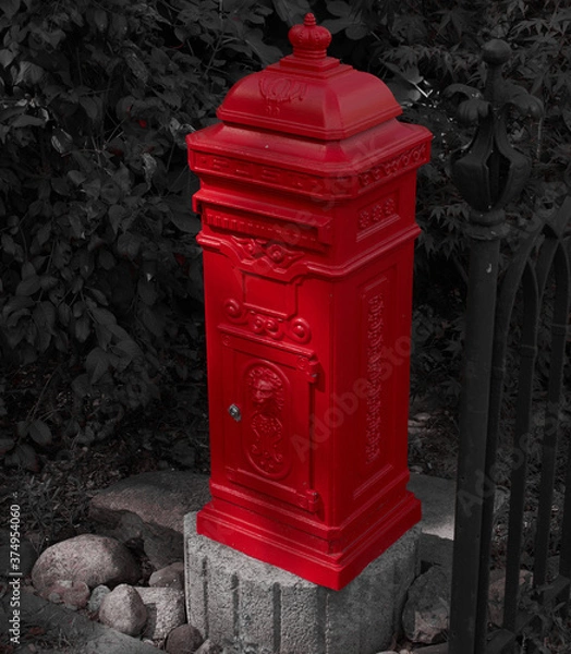 Obraz Der Retro-Briefkasten