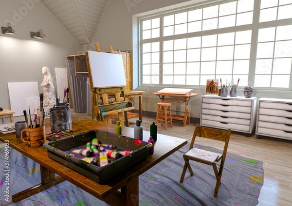 Obraz art studio take one