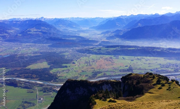 Obraz Switzerland Mountain View