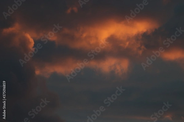 Fototapeta Orange Sunset 