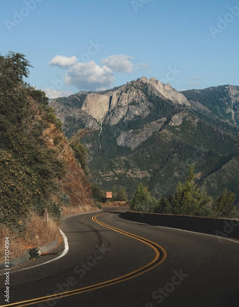 Obraz road to the mountains