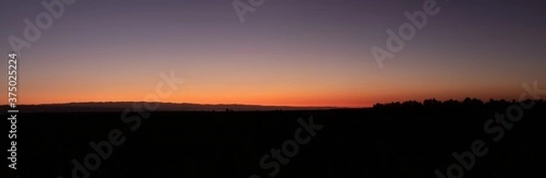 Obraz sunset in the valley