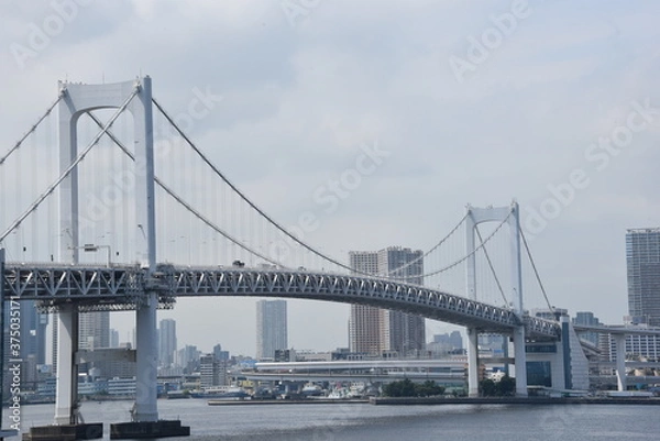 Obraz 昼のレインボーブリッジ