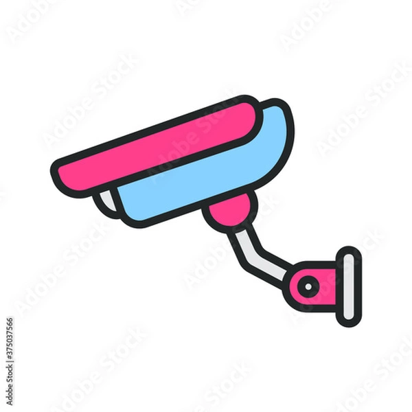 Obraz CCTV illustration vector