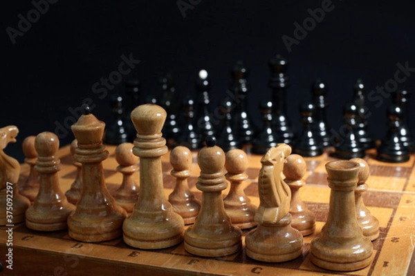 Fototapeta Chess on board