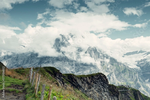 Fototapeta Covered in Clouds