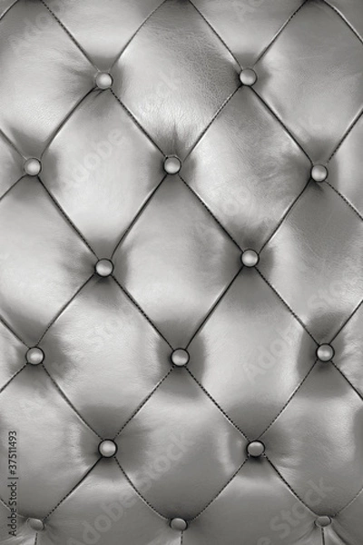 Fototapeta Silver leather texture