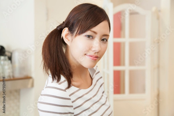 Fototapeta カフェ店員のポートレート