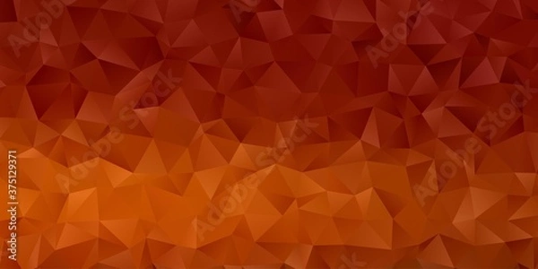 Fototapeta Abstract geometric polygon background wallpaper. Triangle shape low polly