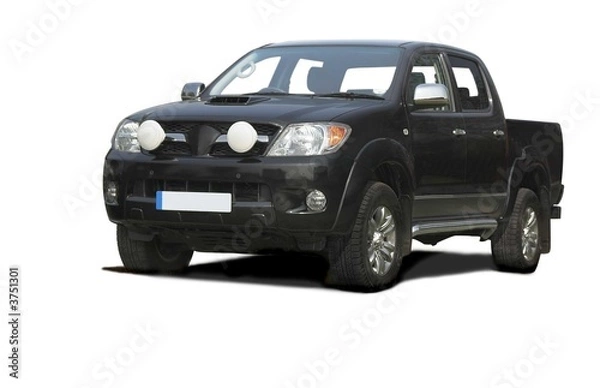 Fototapeta Black SUV