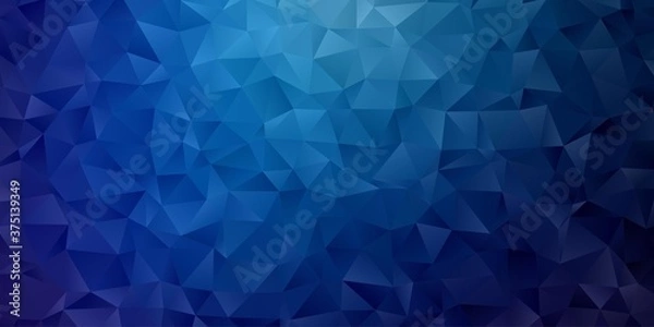 Fototapeta Abstract geometric polygon background wallpaper. Triangle shape low polly
