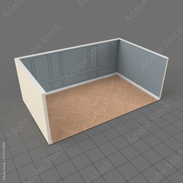 Obraz Plan piętra 4