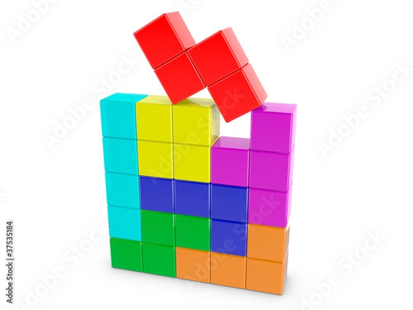 Obraz Tetris Blocks