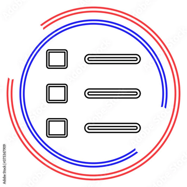 Obraz List icon - Content view options