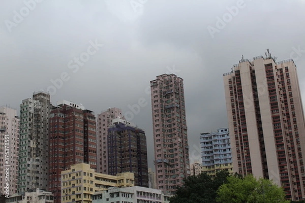 Obraz skyscrapers in hong kong