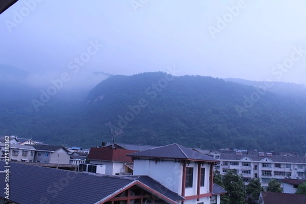 Obraz house in the mountains