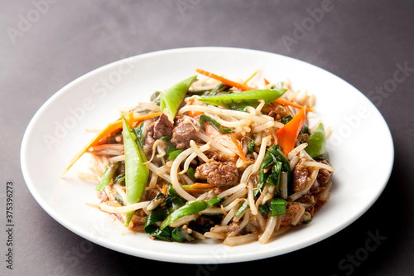 Fototapeta レバニラ炒め