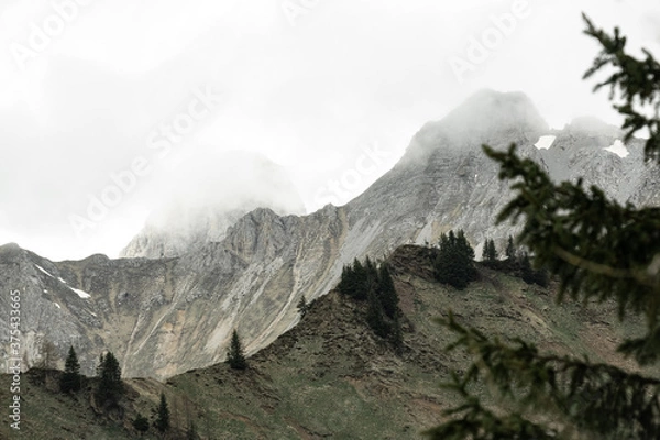 Obraz Misty mountains