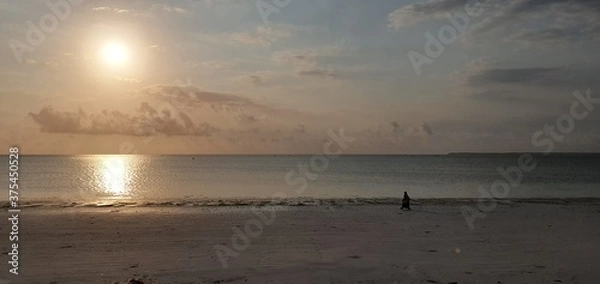 Obraz sunset on the beach