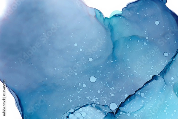 Fototapeta Splash Ink Watercolour Background