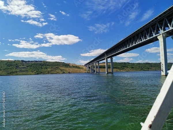Obraz bridge over the lake