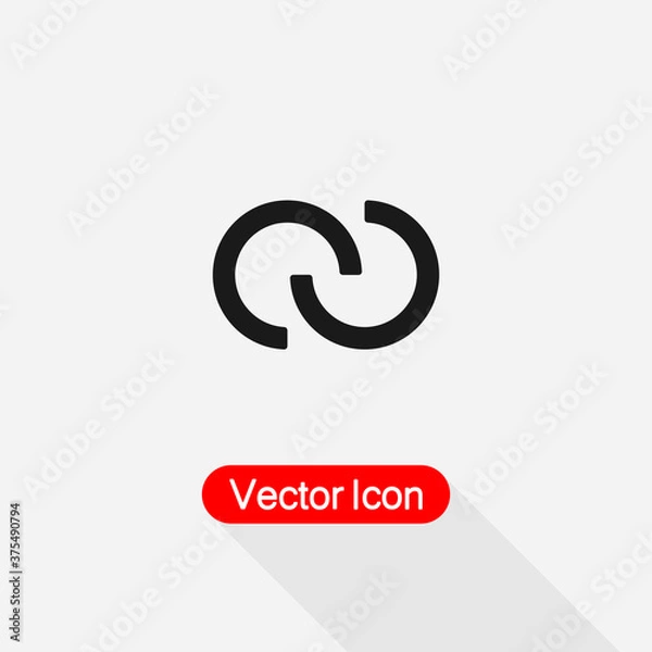 Fototapeta Integration Icon Vector Illustration Eps10