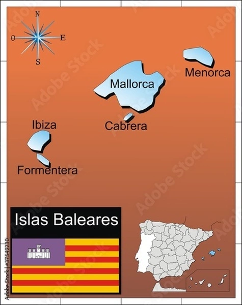 Fototapeta Islas Baleares