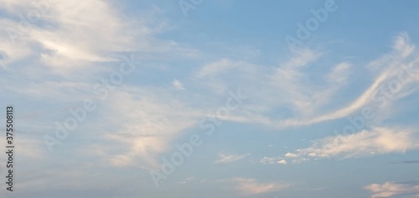 Fototapeta sky and clouds