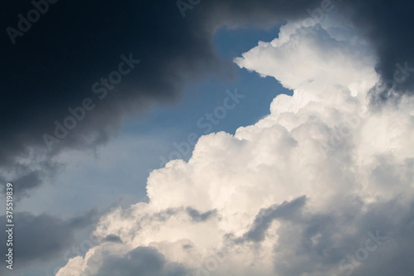 Obraz blue sky with clouds