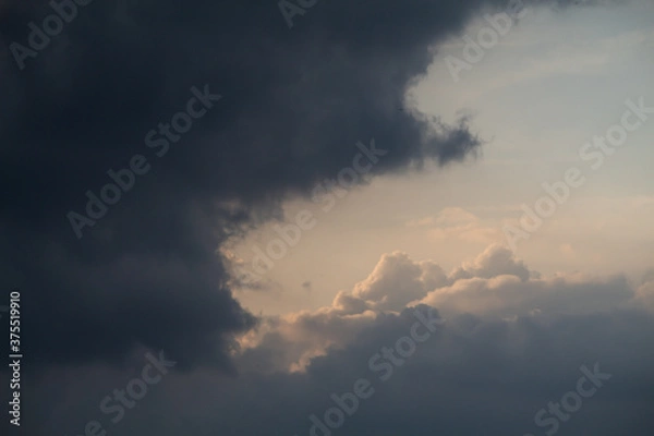 Obraz Stormy cloud background