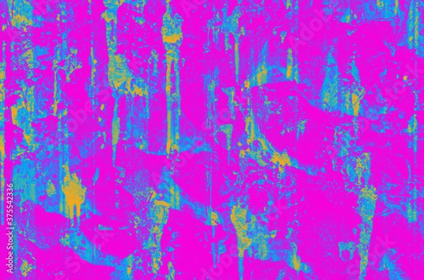 Fototapeta abstract acid purple and blue and turquoise color background for design