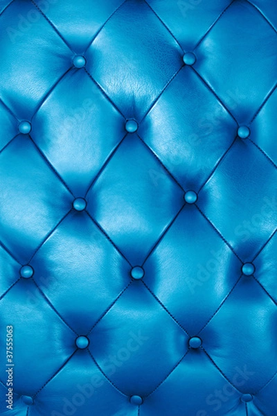 Obraz Blue leather texture