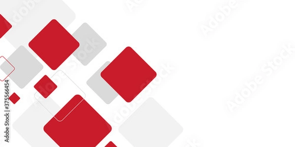 Fototapeta Abstract modern background gradient color. Red maroon and white gradient with stylish line and square decoration suit for presentation design.