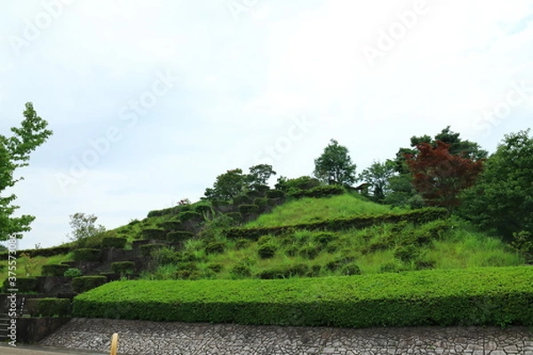 Fototapeta 世界遺産センター　石見銀山　島根
