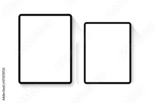 Fototapeta tablet computer with blank screen