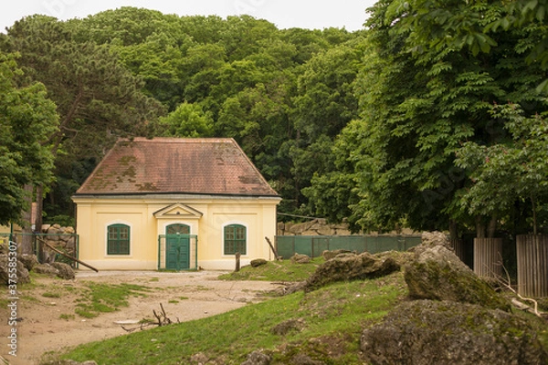 Obraz old house in the mountains