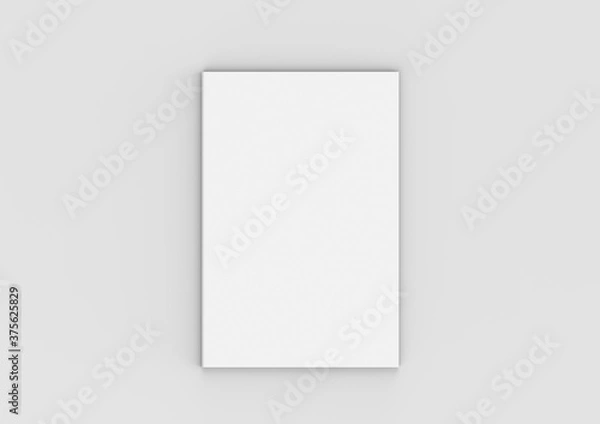 Fototapeta A4 editorial and catalog cover and page mockup