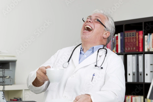 Obraz Humor ist wenn man trotzdem lacht