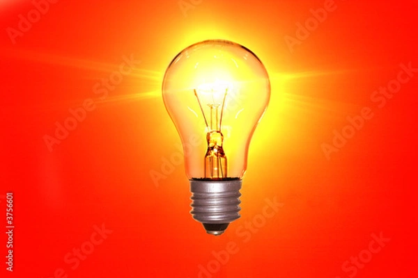 Fototapeta Electric lamp 