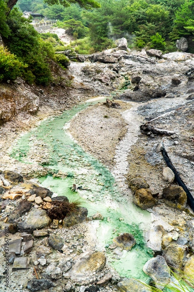 Fototapeta 長崎県雲仙市　雲仙地獄