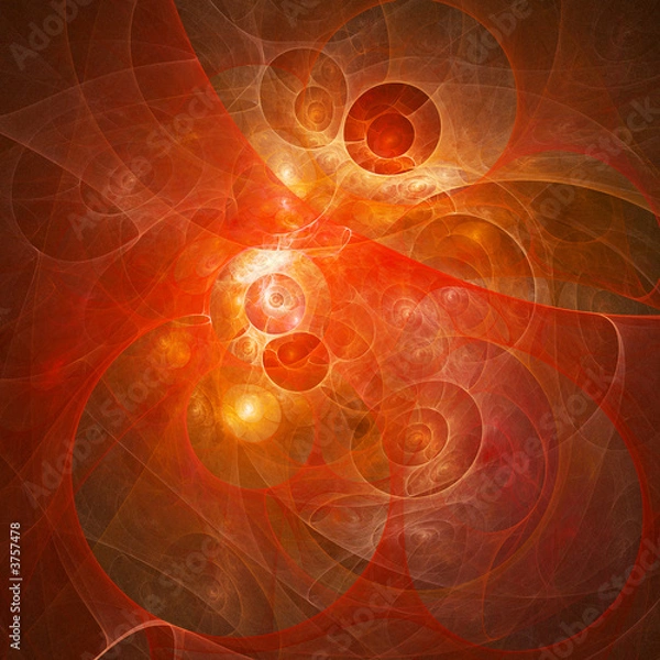 Obraz birght rays of star