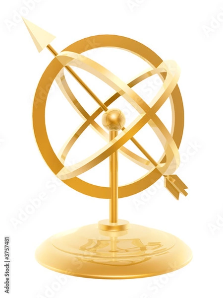 Obraz golden sundial